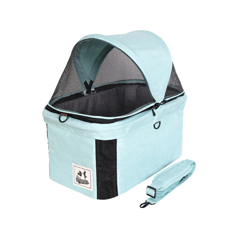 IBIYAYA WÓZEK TRIFOLD TRAVOIS MIĘTOWY - obrazek 9