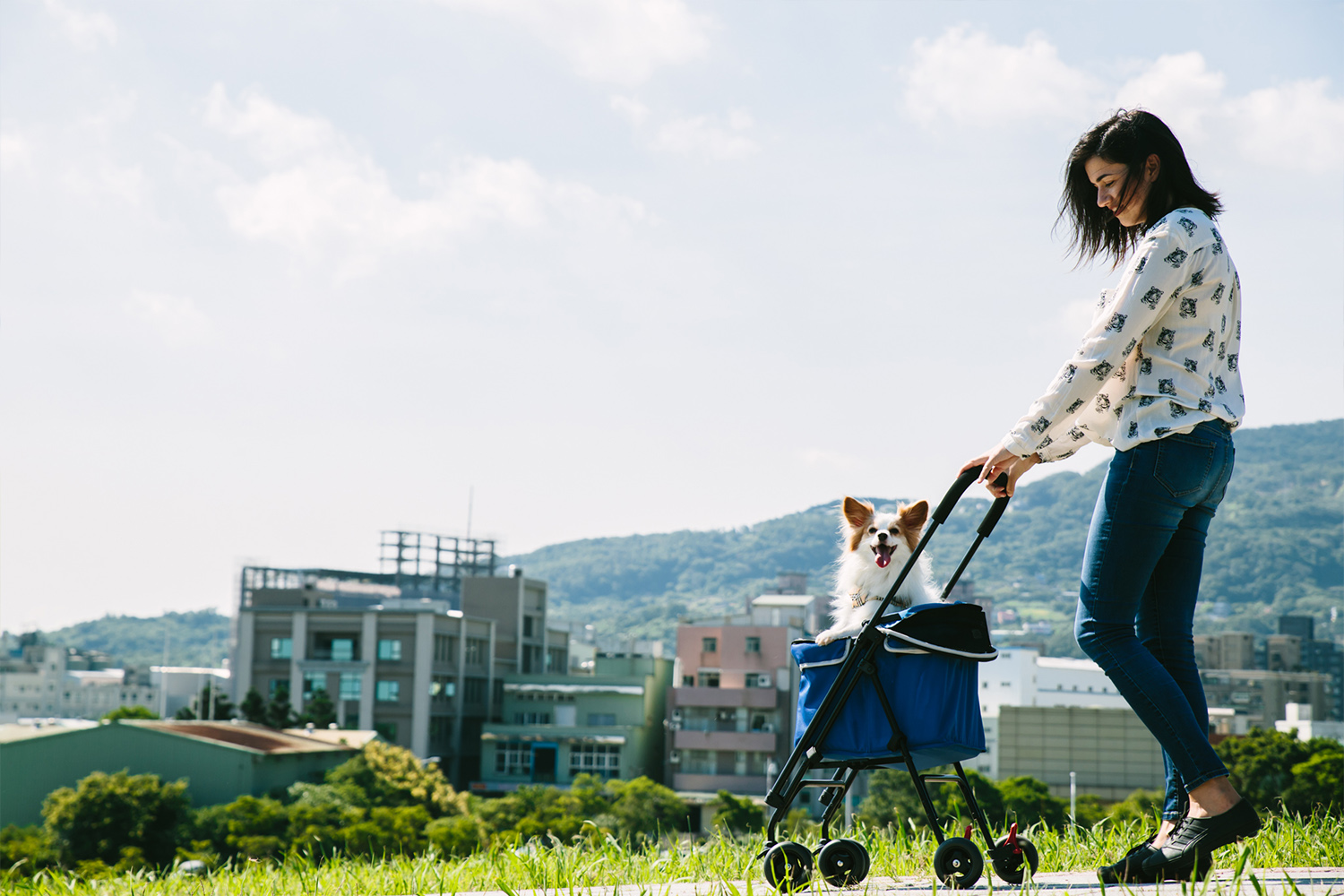 IBIYAYA WÓZEK ASTRO GO NIEBIESKI - obrazek 10