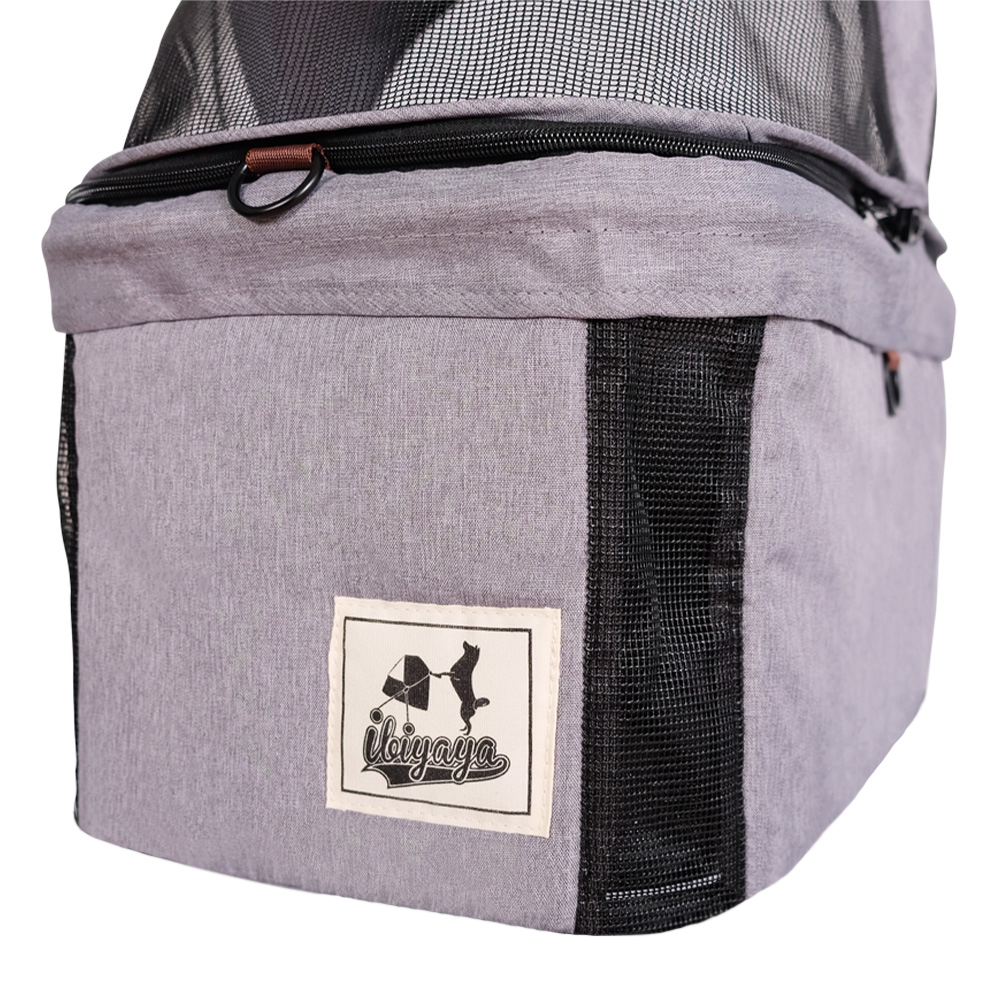 IBIYAYA WÓZEK TRIFOLD TRAVOIS SZARY - obrazek 13