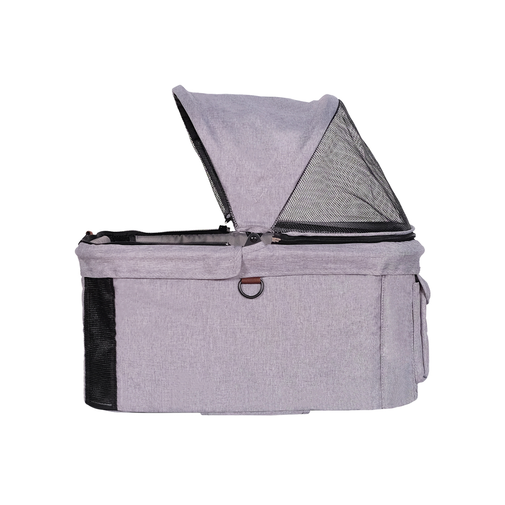 IBIYAYA WÓZEK TRIFOLD TRAVOIS SZARY - obrazek 14