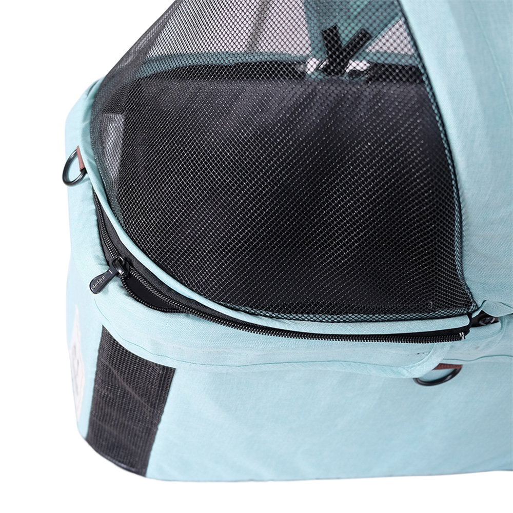 IBIYAYA WÓZEK TRIFOLD TRAVOIS MIĘTOWY - obrazek 16