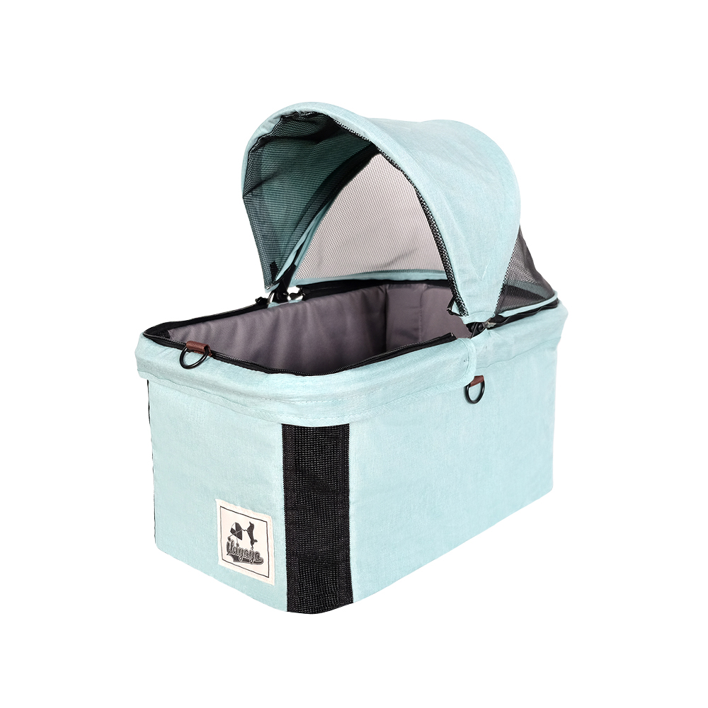 IBIYAYA WÓZEK TRIFOLD TRAVOIS MIĘTOWY - obrazek 18