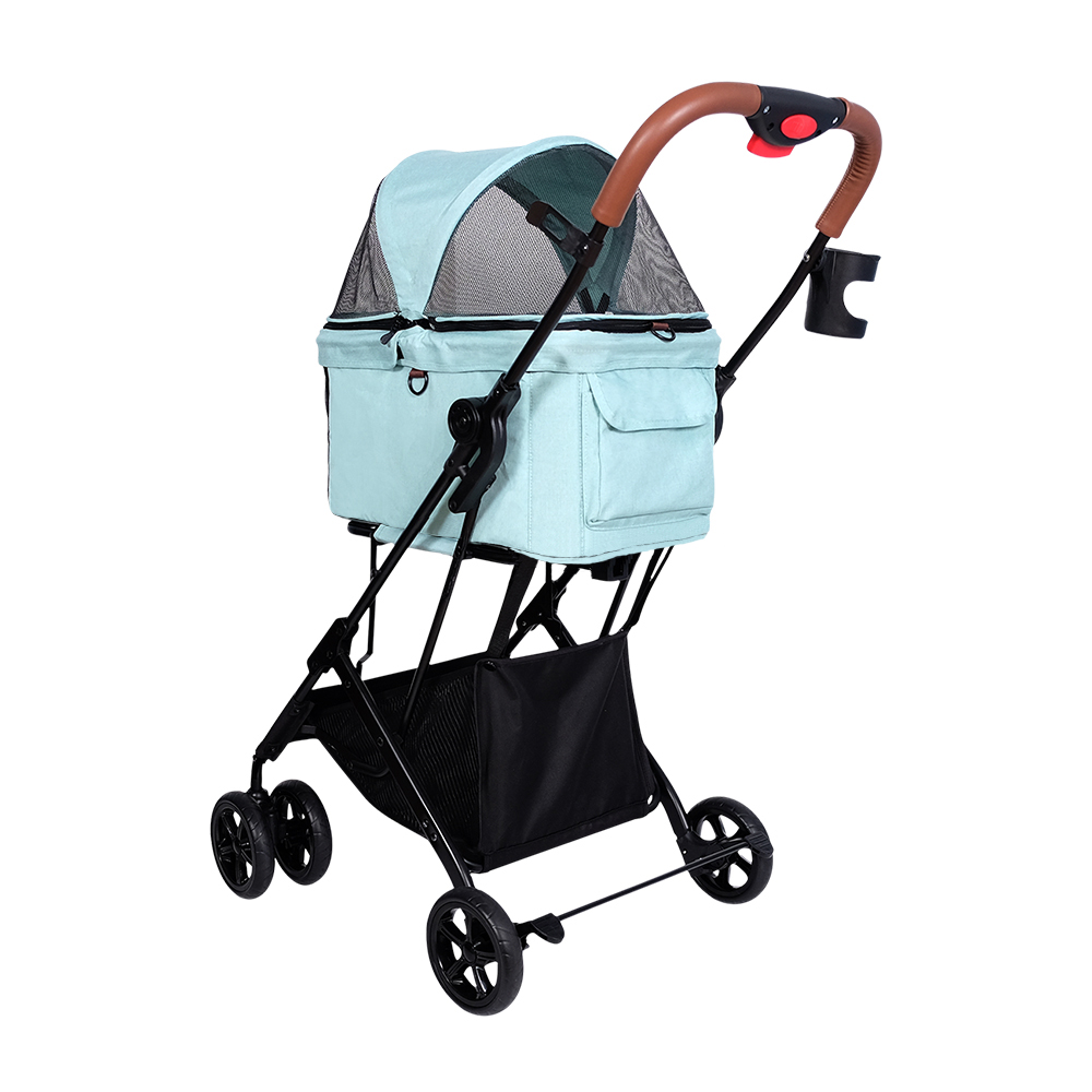 IBIYAYA WÓZEK TRIFOLD TRAVOIS MIĘTOWY - obrazek 3