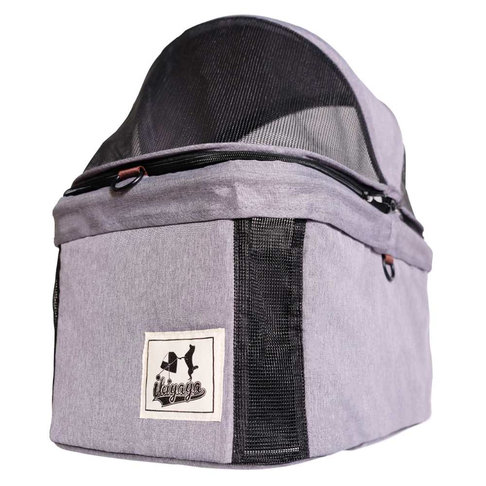 IBIYAYA WÓZEK TRIFOLD TRAVOIS SZARY - obrazek 17