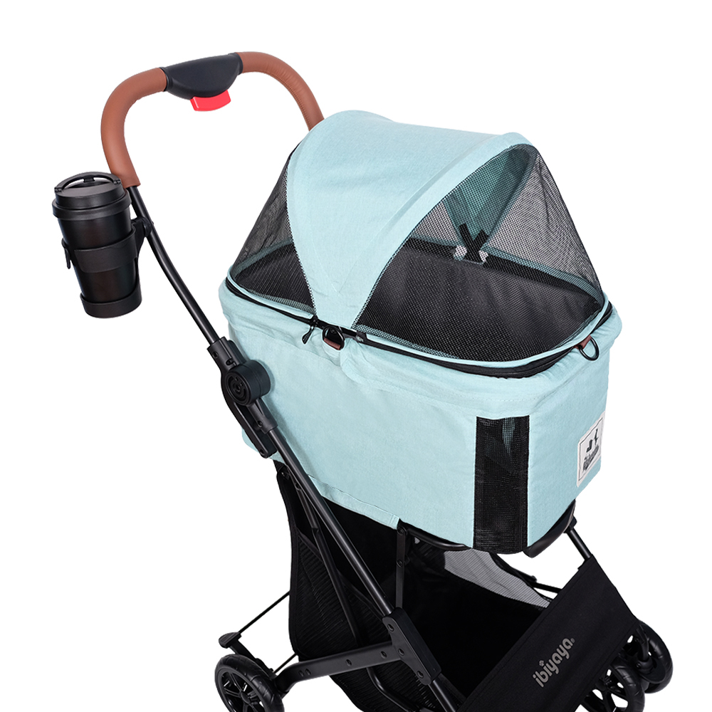 IBIYAYA WÓZEK TRIFOLD TRAVOIS MIĘTOWY - obrazek 19