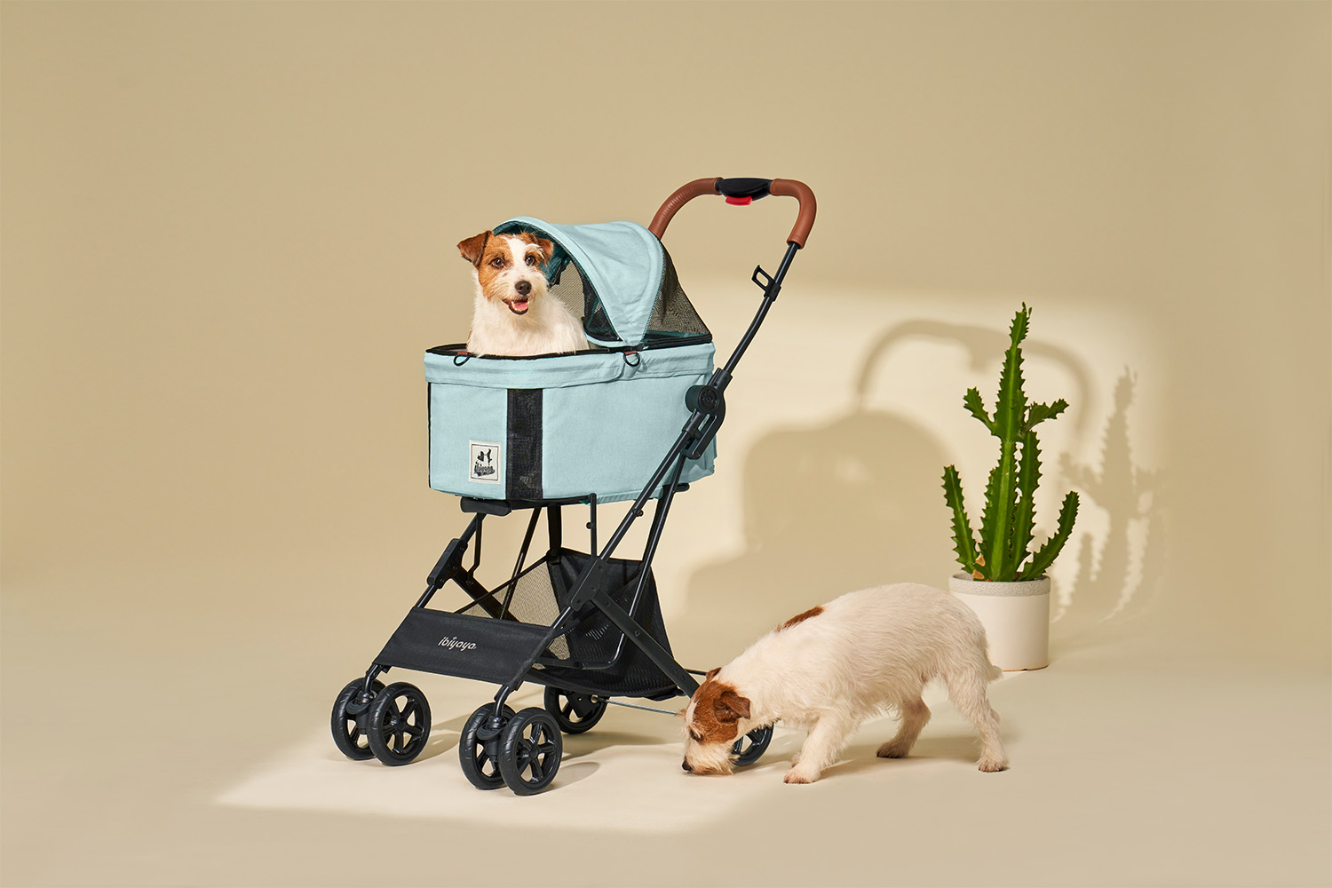 IBIYAYA WÓZEK TRIFOLD TRAVOIS MIĘTOWY - obrazek 8