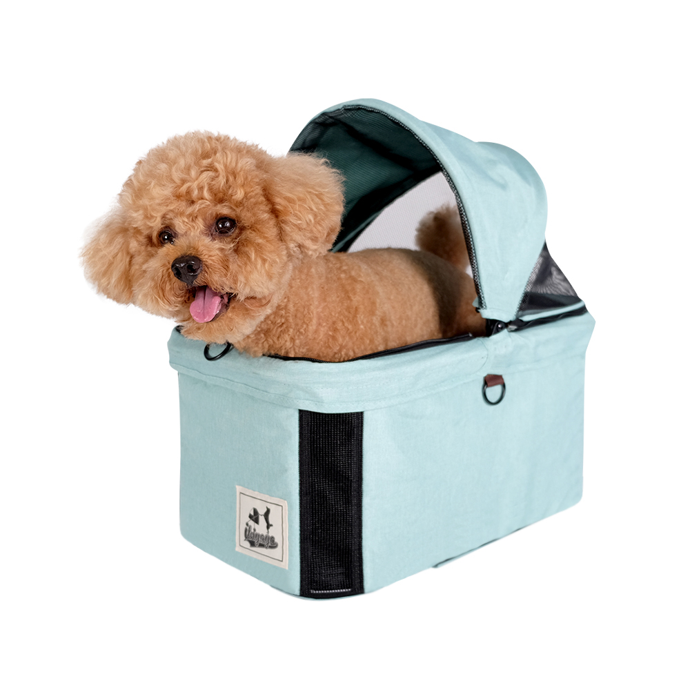 IBIYAYA WÓZEK TRIFOLD TRAVOIS MIĘTOWY - obrazek 23