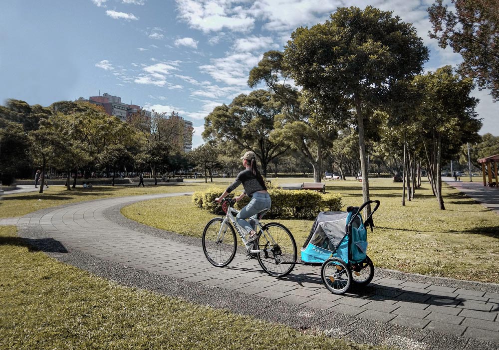 INNOPET WÓZEK DO ROWERU SPORTY EVOLUTION – OCEAN BLUE - obrazek 14