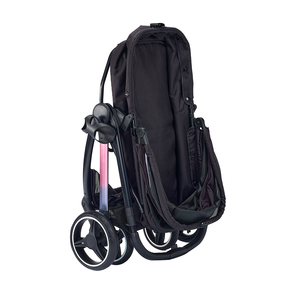 IBIYAYA WÓZEK RETRO LUXE PRISM BLACK - obrazek 6