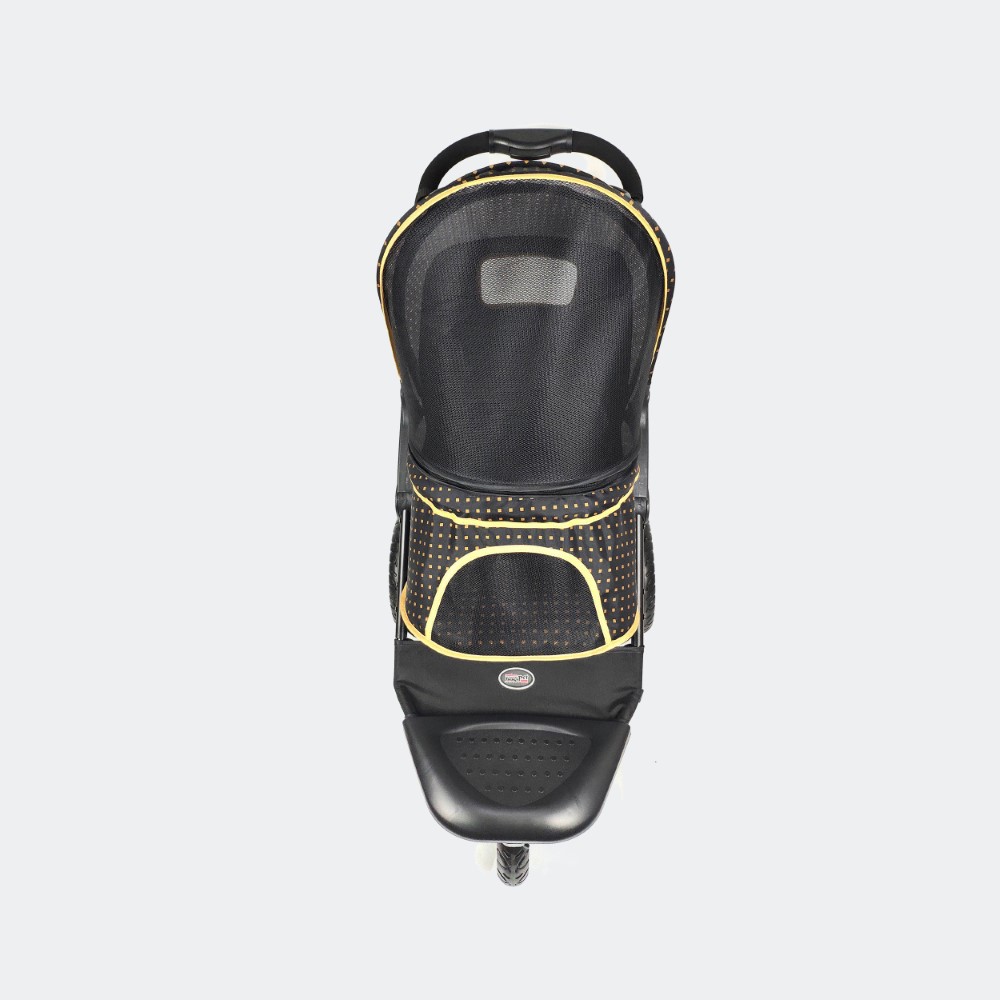 INNOPET WÓZEK ADVENTURE CZARNY/ZŁOTY - obrazek 4