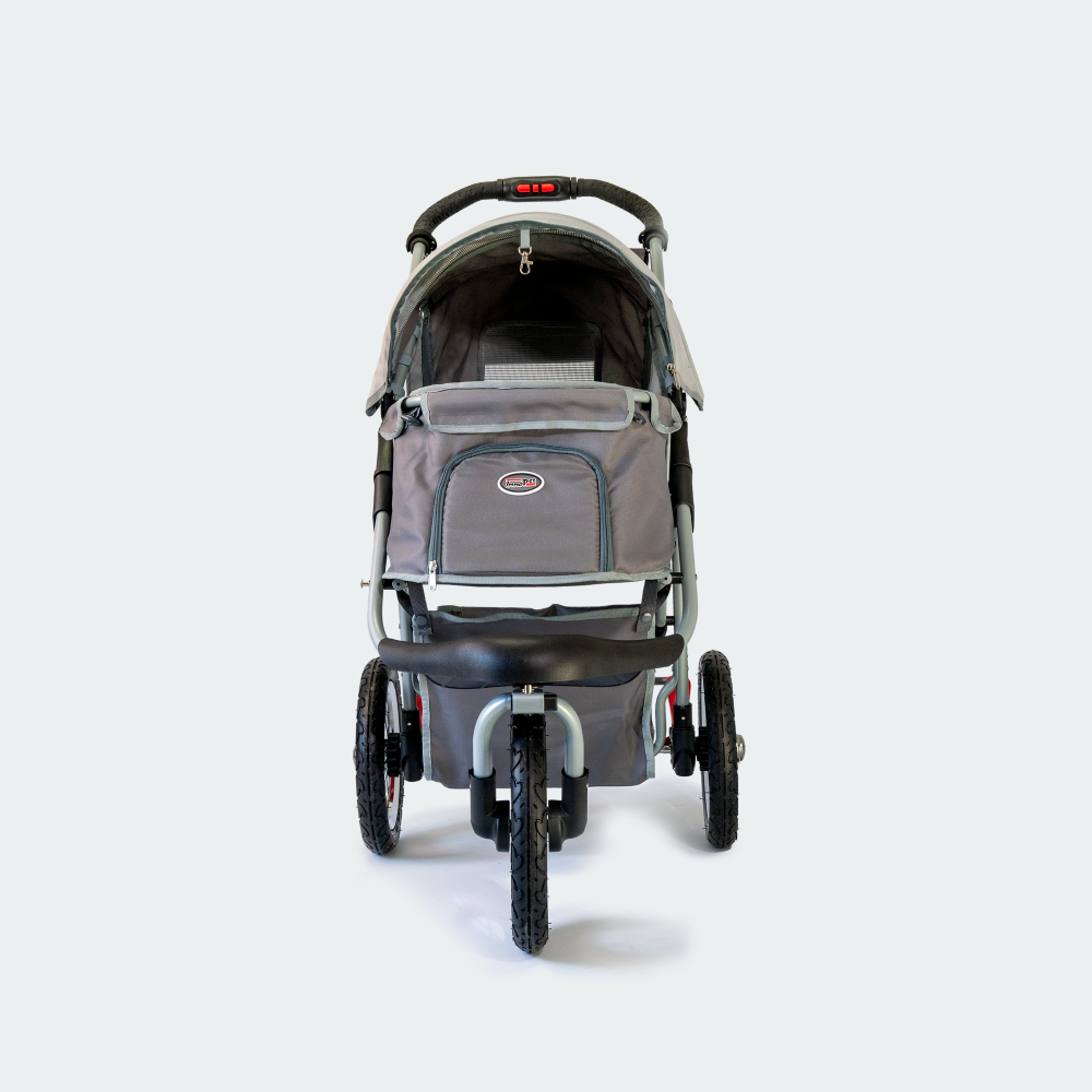 INNOPET WÓZEK BUGGY COMFORT AIR SZARY - obrazek 14