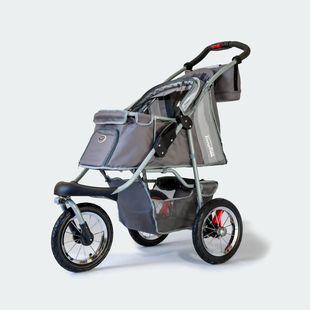 INNOPET WÓZEK BUGGY COMFORT AIR SZARY - obrazek 7