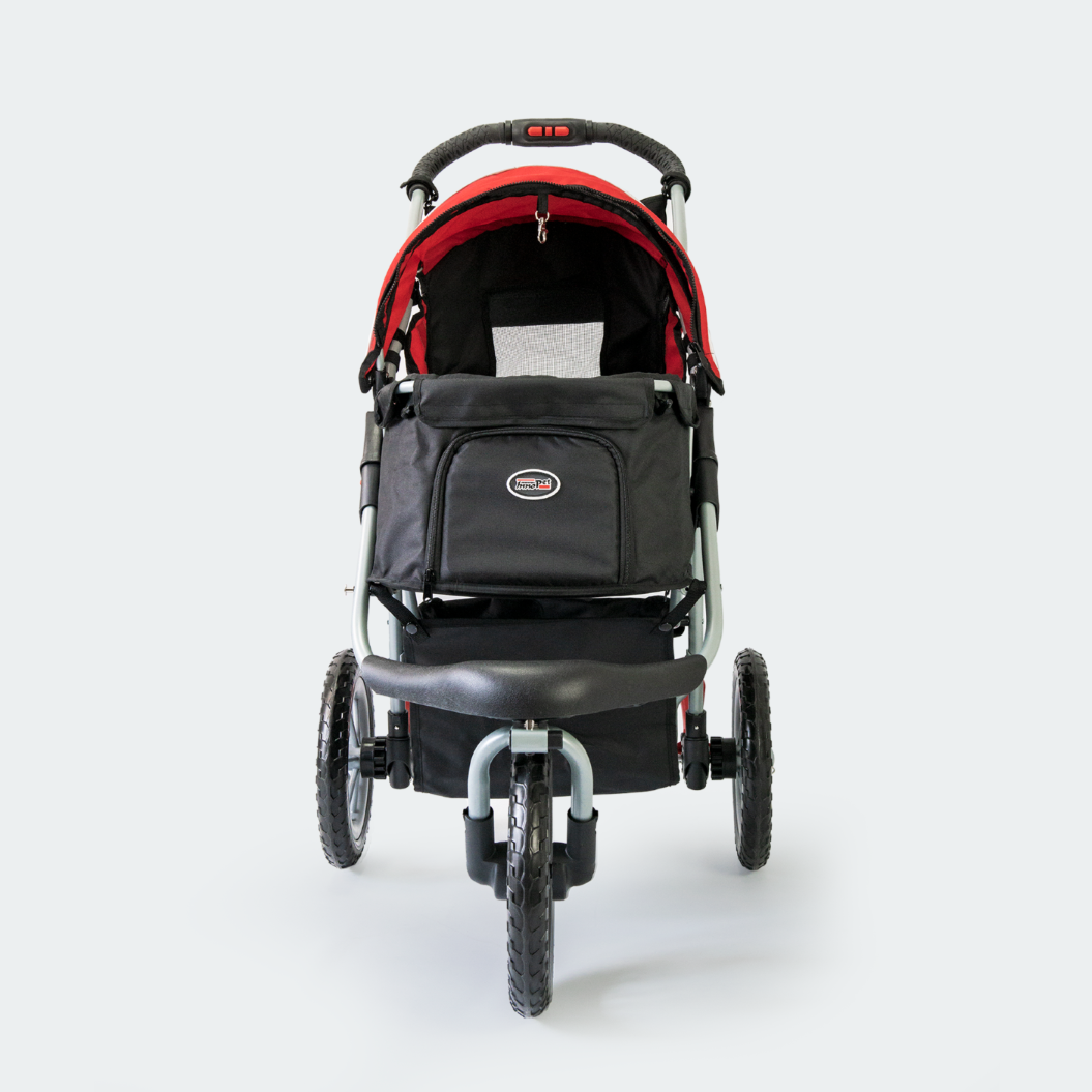 INNOPET WÓZEK COMFORT EFA CZERWONY - obrazek 5