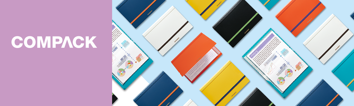 PORTFOLIO KING JIM COMPACK A4 15 KIESZENI -ŻÓŁTE - obrazek 2