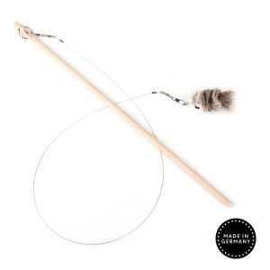 PROFELINE-  WĘDKA DLA KOTA WOODY Z MYSZKĄ