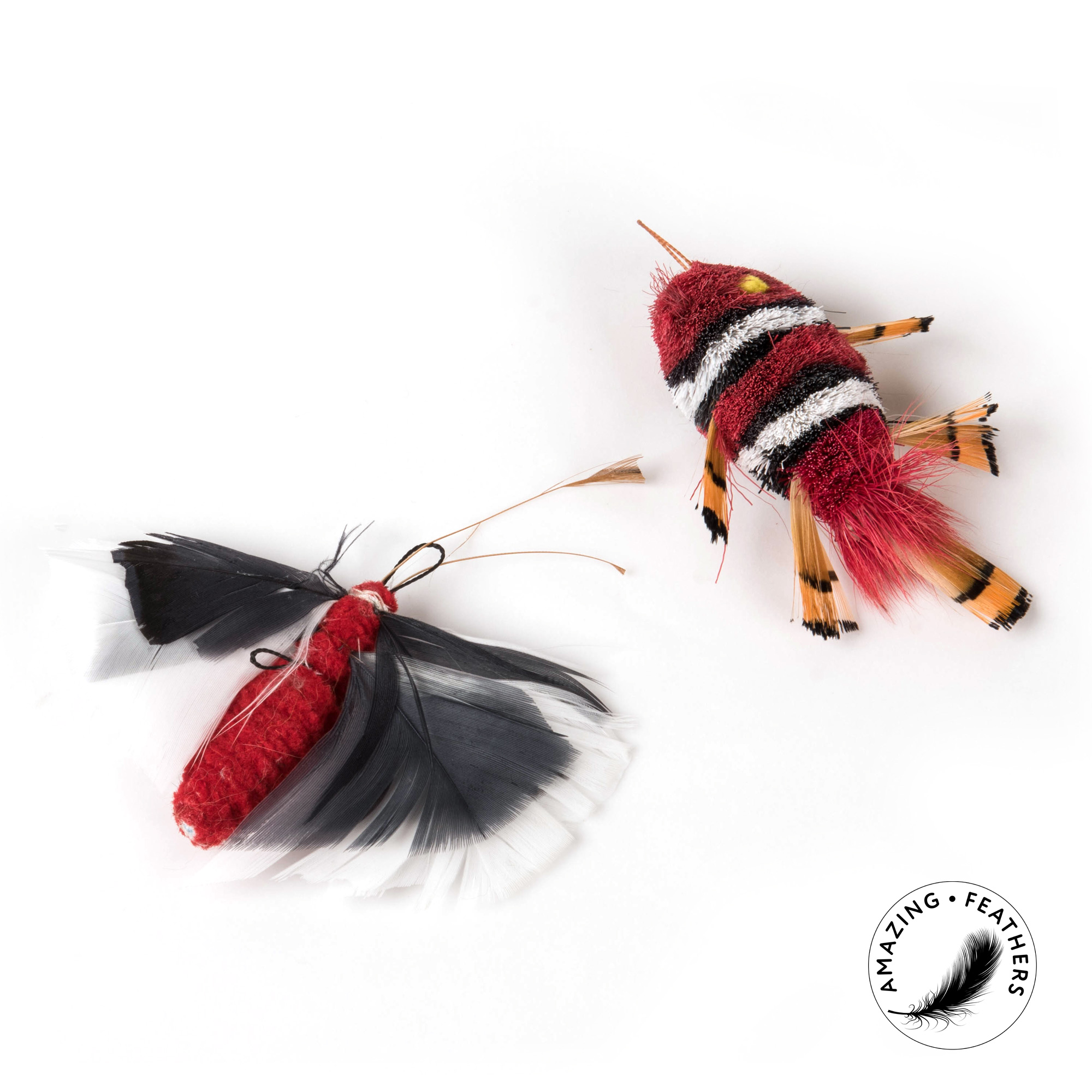 PROFELINE DWIE ZAWIESZKI CZERWONE RYBA I ĆMA EDYCJA LIMITOWANA - obrazek 3