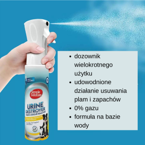 SIMPLE SOLUTION – ZAPASOWY WKŁAD DO PREPARATU USUWAJĄCEGO ŚLADY MOCZU ZWIERZĄT