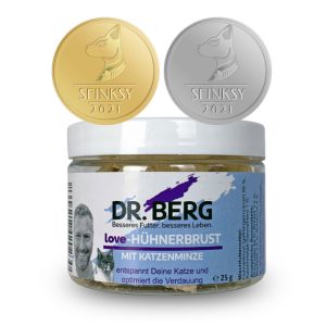 DR. BERG – LIOFILIZOWANE PRZYSMAKI Z PIERSI KURCZAKA Z KOCIMIĘTKĄ