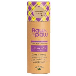 RAW FOR PAW – LIOFILIZOWANE PRZYSMAKI DZICZYZNA GAME MIX