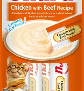 INABA – CHURU RECIPE PRZYSMAK DLA KOTA Z KURCZAKA Z WOŁOWINĄ