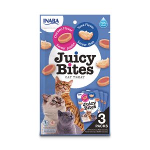 INABA – JUICY BITES MIĘKKI PRZYSMAK – TUŃCZYK I KURCZAK