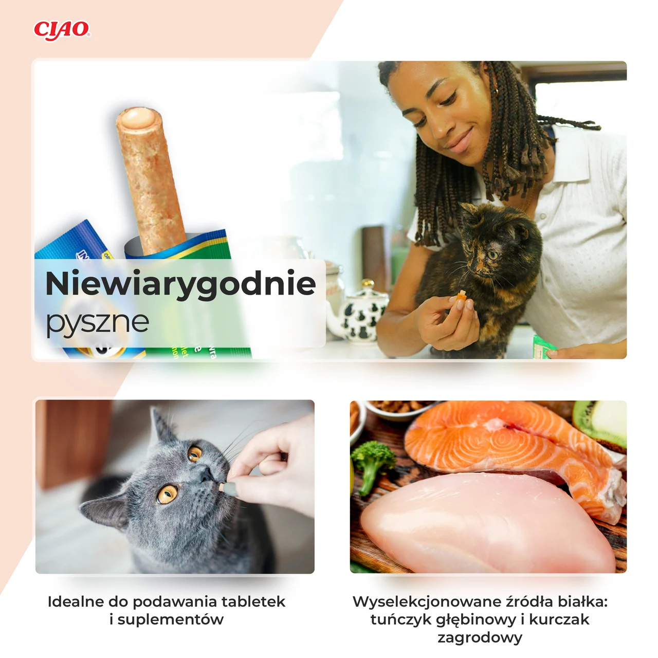 INABA - CHURU PRZYSMAK ROLLS KURCZAK, TUŃCZYK - obrazek 6