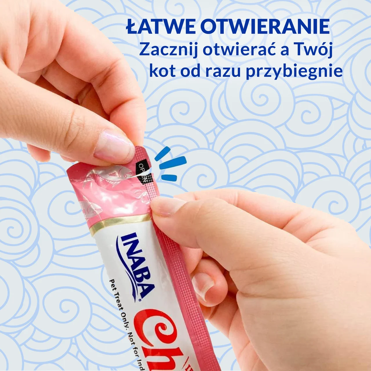 INABA - CHURU RECIPE PRZYSMAK DLA KOTA Z KURCZAKA Z KRABEM - obrazek 4