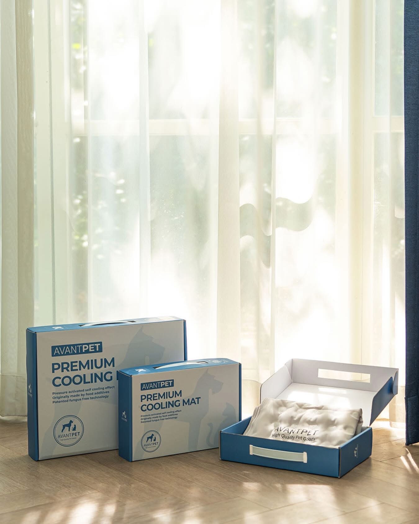 AVANTPET - MATA CHŁODZĄCA - ROZMIAR M NIEBIESKA - obrazek 5